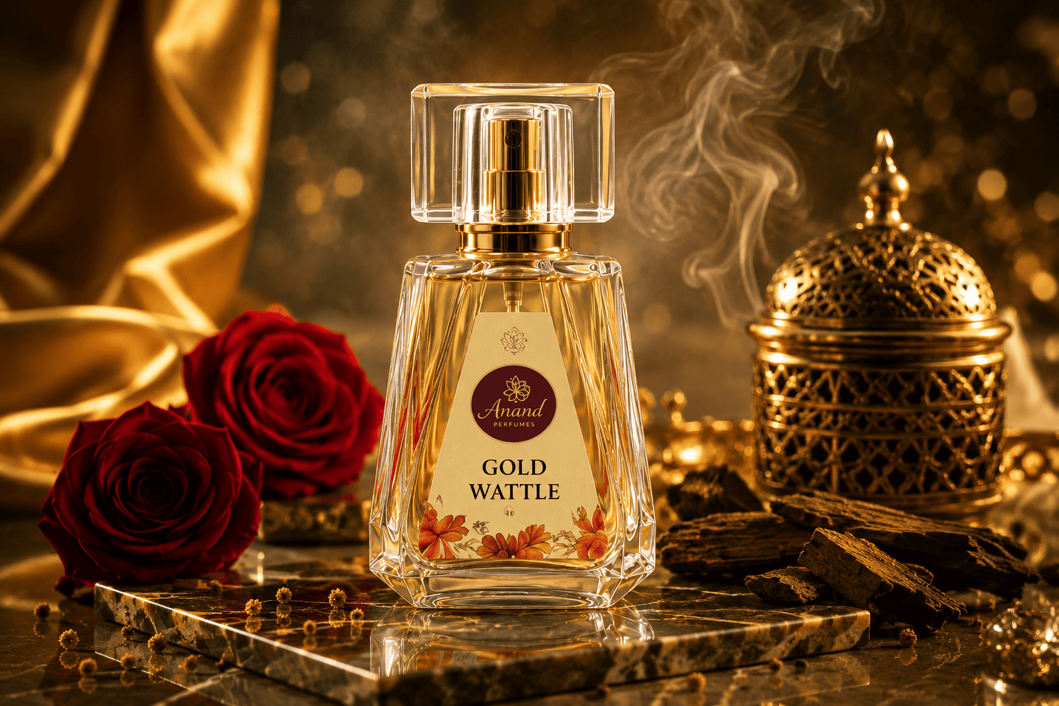 Anand Perfumes Wild Carnation Campaign Visual
